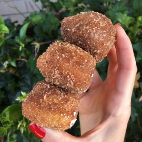 Gluten-free donut holes from The Good Cookies